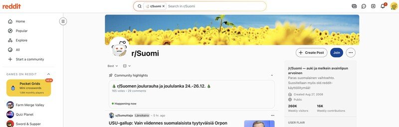 r/Suomi/